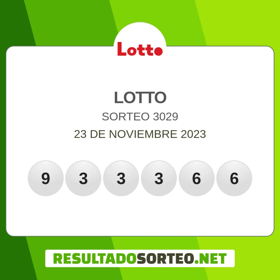 Lotto 23 de noviembre 2023
